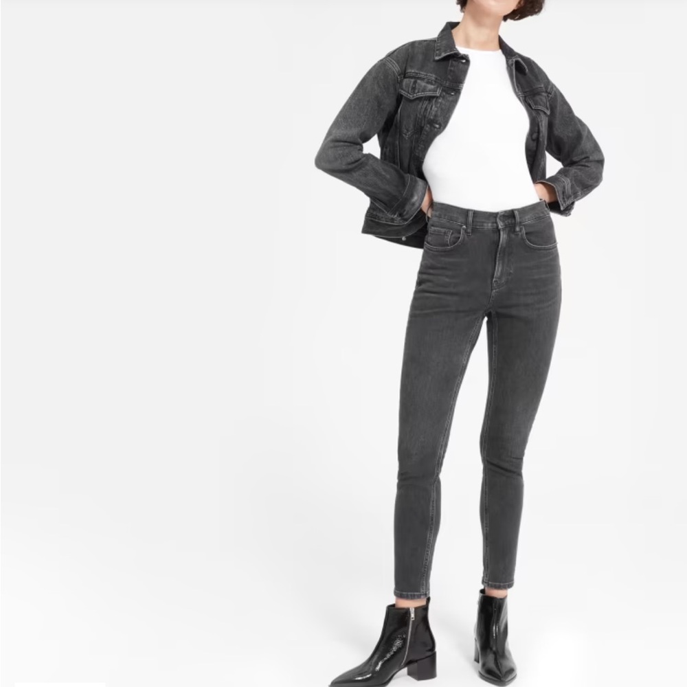 Everlane high rise ankle jean